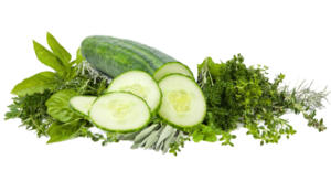 herbs&cucumbers